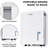 Ivation 20 pt. Tower Dehumidifier for Rooms up to 1500 cu. ft. with Remote Included