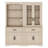 Laziza 5 Tier Bookcase With Barn Door,73.3" Tall Open Storage Bookshelf,Floor Standing Farmhouse Display Organizer With Drawer For Home Office,Living Room-122781474