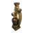 Outdoor Water Fountain with LED Lights - 40" H 4-Tier Cascading Resin Fountain, Weather Resistant Garden Fountain for Patio, Backyard, Lawn