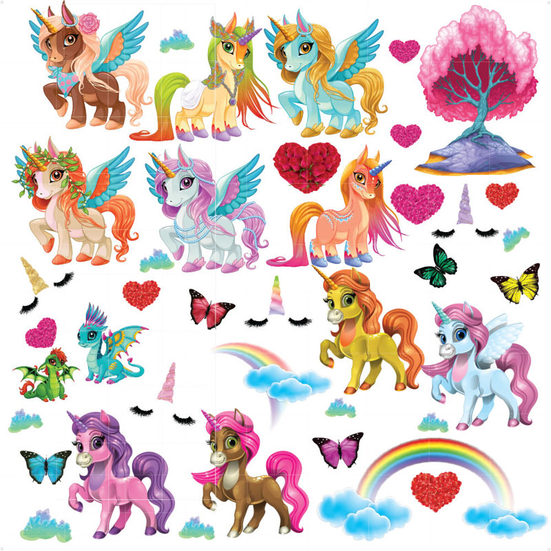Animals Non-Wall Damaging Wall Decal