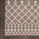 Tonnele Geometric Machine Woven Polypropylene/Polyester Indoor/Outdoor Area Rug in Natural