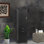 Grande armoire de rangement autoportante avec tiroirs, tablette réglable, pour salle de bain, cuisine ou salon, finition peinte, blanc