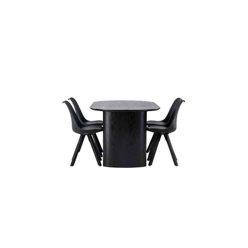 Lutsen 4 - Person Dining Set