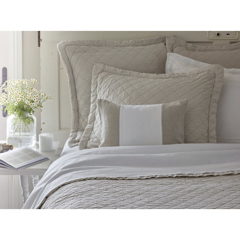 Salt River Matelasse Coverlet, Beige, Queen Coverlet/Bedspread