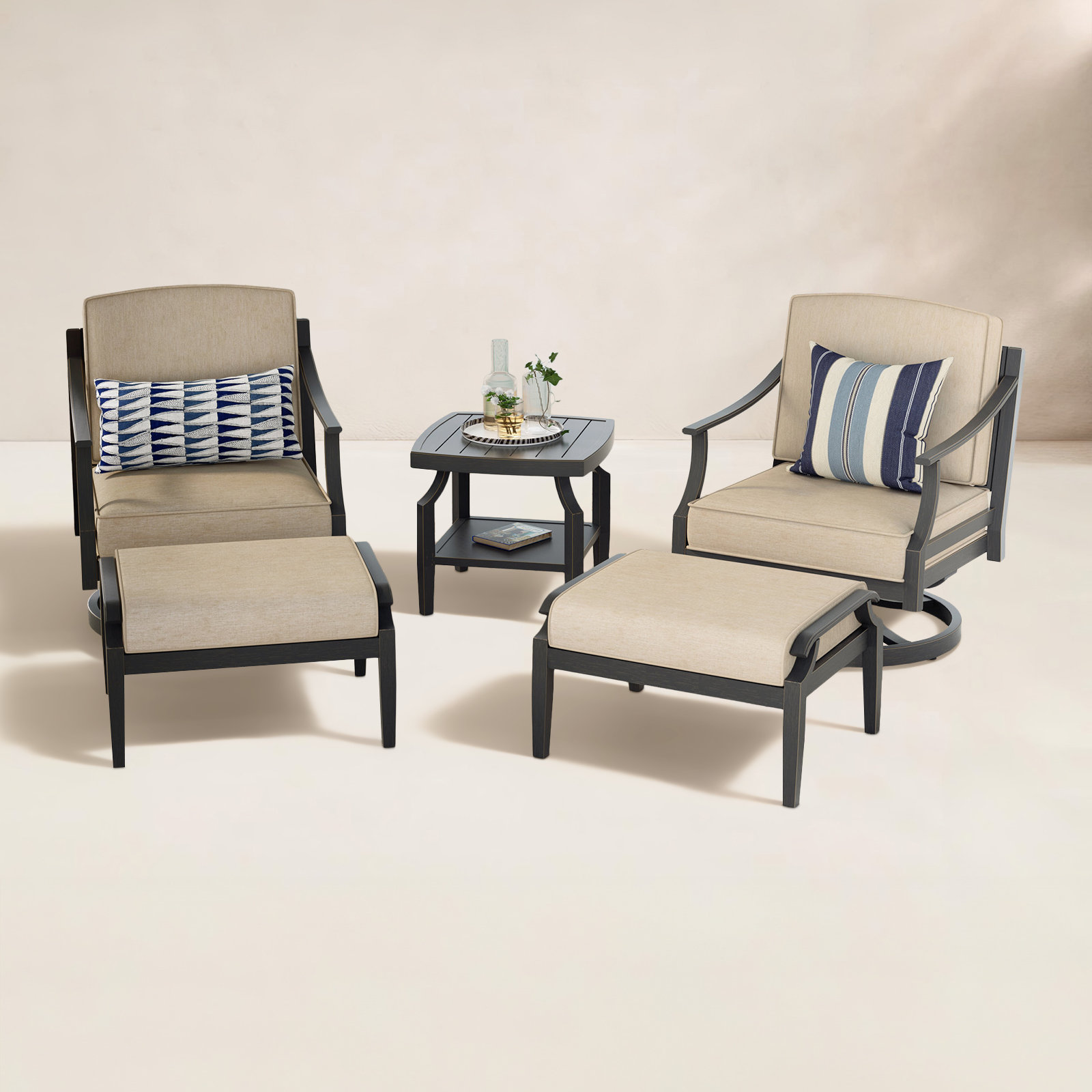 Tamarin 2-Person Sunbrella® Patio Seating Group