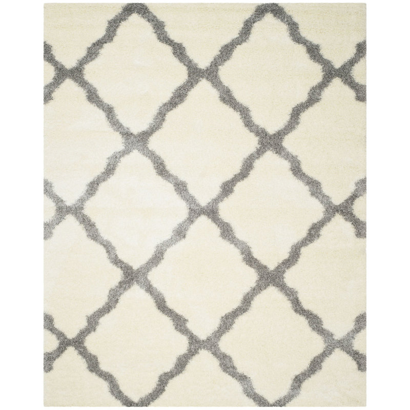 Bertl Shag Performance Geometric Rug, Rectangle 8'6" x 12'