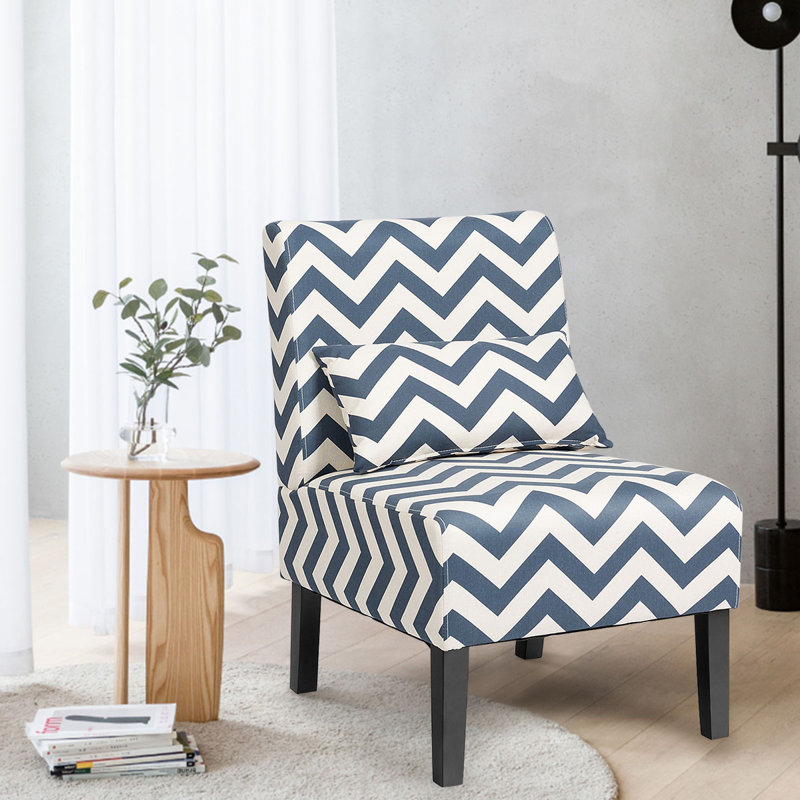 Upholstered Linen Parsons Chair