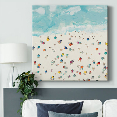 «Beach Days» - impression sur toile tendue