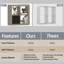 Bibliothèque de rangement - Tablette de présentation multifonctionnelle pour le salon, la chambre à coucher et le bureau personnel-1233830428-1216848955-1212577084