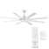 66" 8 - Blade Outdoor / Indoor Smart Ceiling Fan with Remote Control Included, Works With Google Assistant, Amazon Alexa and IOS/Android Mobile APP