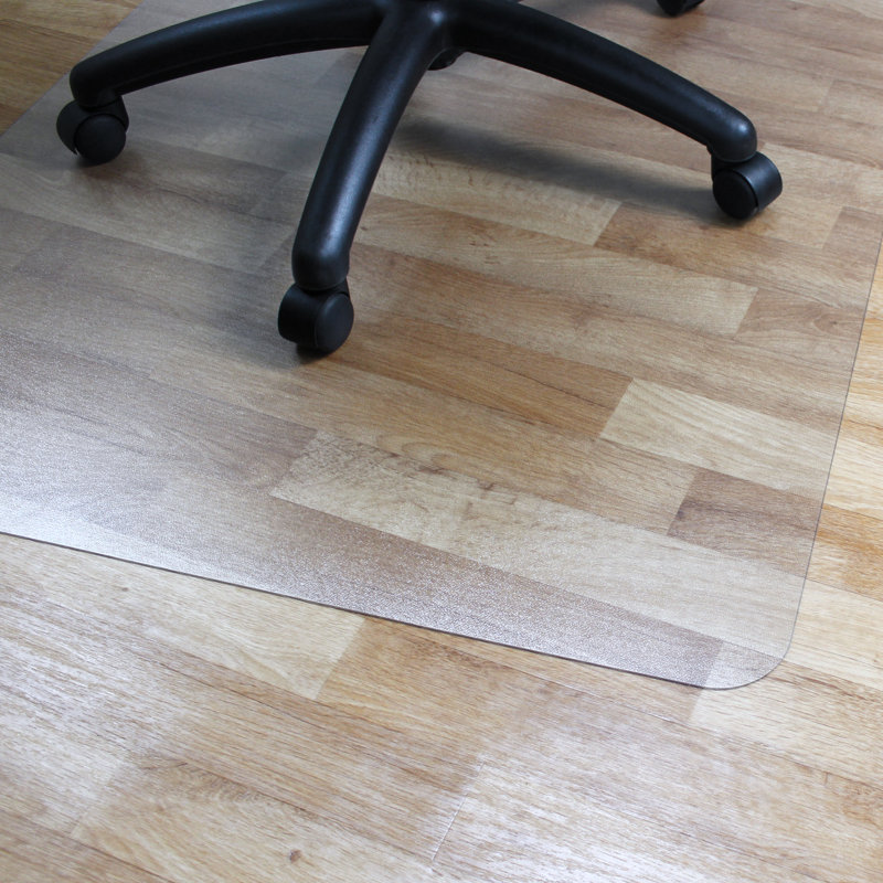 Tapis de chaise rectangulaire antimicrobien Advantagemat pour plancher dur - 48 po x 60 po, 48 po x 60 po