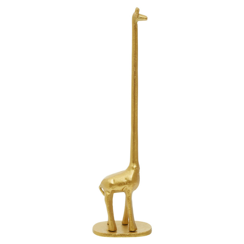 Edeline Free Standing Toilet Paper Holder, Gold