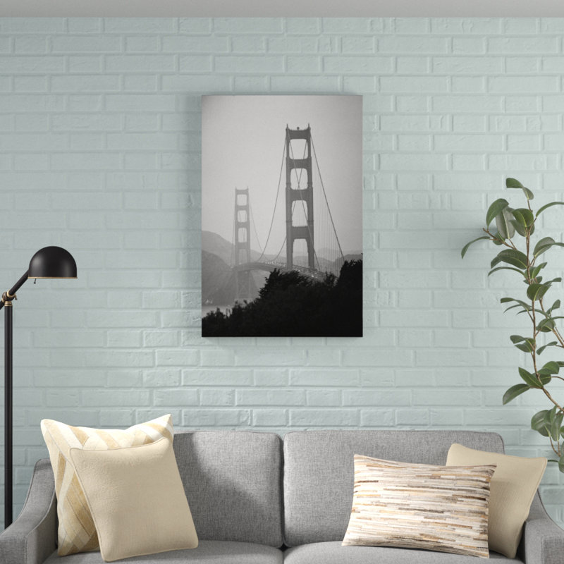 Golden Gate Bridge I by Bradford Smith - Print on Canvas, 91cm H x 61cm W, Wrapped Canvas