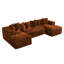 Canapé modulaire surdimensionné avec coussins Adame Boneless Compression-445087029-459245872-459245882