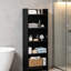 170 cm H x 48 cm W Solid Wood Bookcase