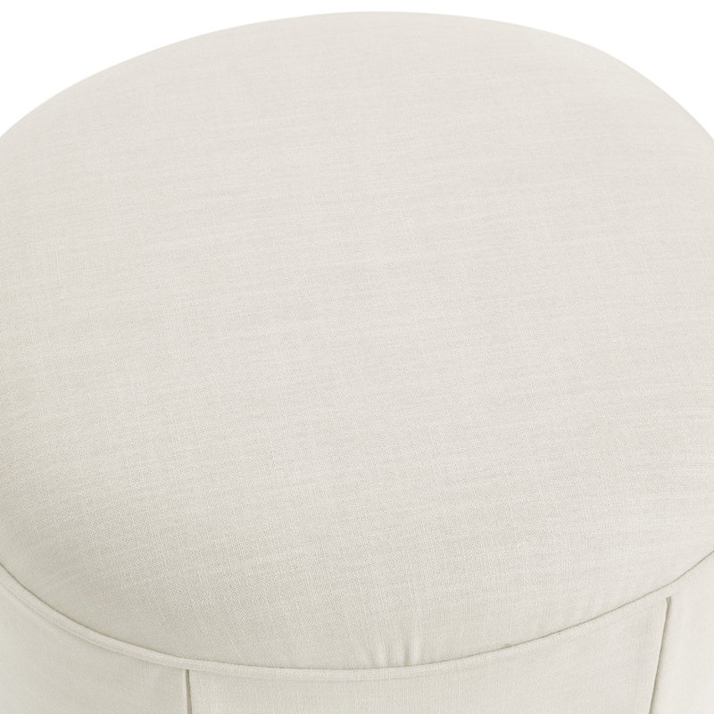 Repose-pieds 23 po, Beige