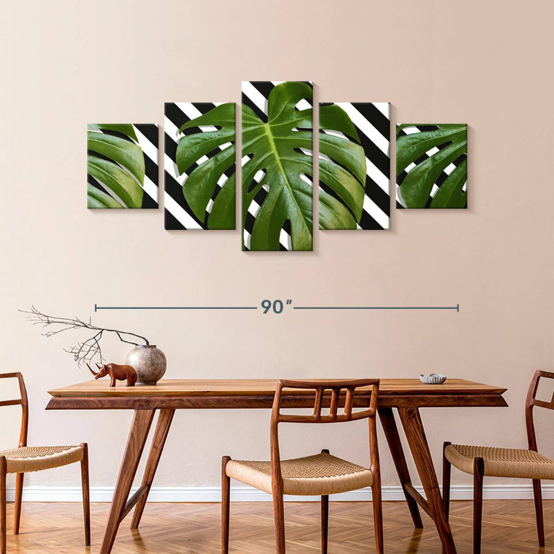Hipster feuilles Monstera