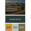 «Farm Rolling Hills», art mural en métal gris-1039562258