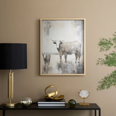 ANIMALS Series CCLXXXVIII Framed Print - Solid Wood