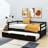 Masimba Twin Size Wooden Daybed with Trundle-530279903