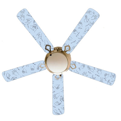 52'' Ceiling Fan with Light Kit