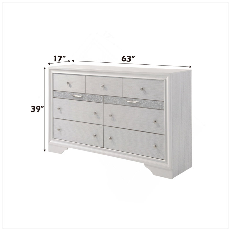 Commode Naima, Blanc