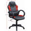Chaise de bureau rembourrée 1pc