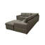 Canapé modulaire à large accoudoirs en cuir assorti-130834146