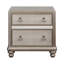 Ensemble de chambre à coucher avec rangement rembourré Merrill Game Platinum_5 pièces-715615669