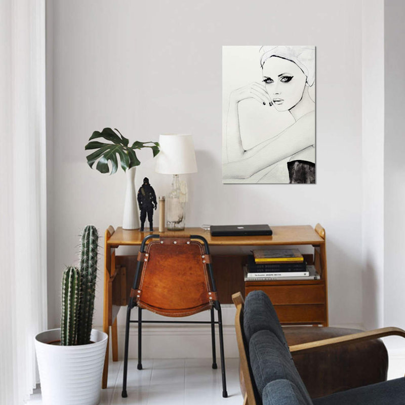 Broken Wild par Leigh Viner - Giclée sur toile tendue avec châssis, H 18 po x l 12 po x P 1,5 po, Pas de tapis, Toile tendue
