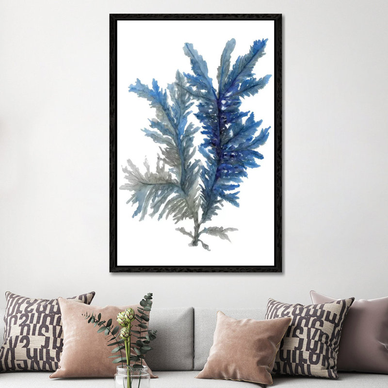 Ocean Bloom I by Stellar Design Studio - Floater Frame Gallery-Wrapped Canvas Giclée on Canvas, 152.4 cm H x 101.6 cm W