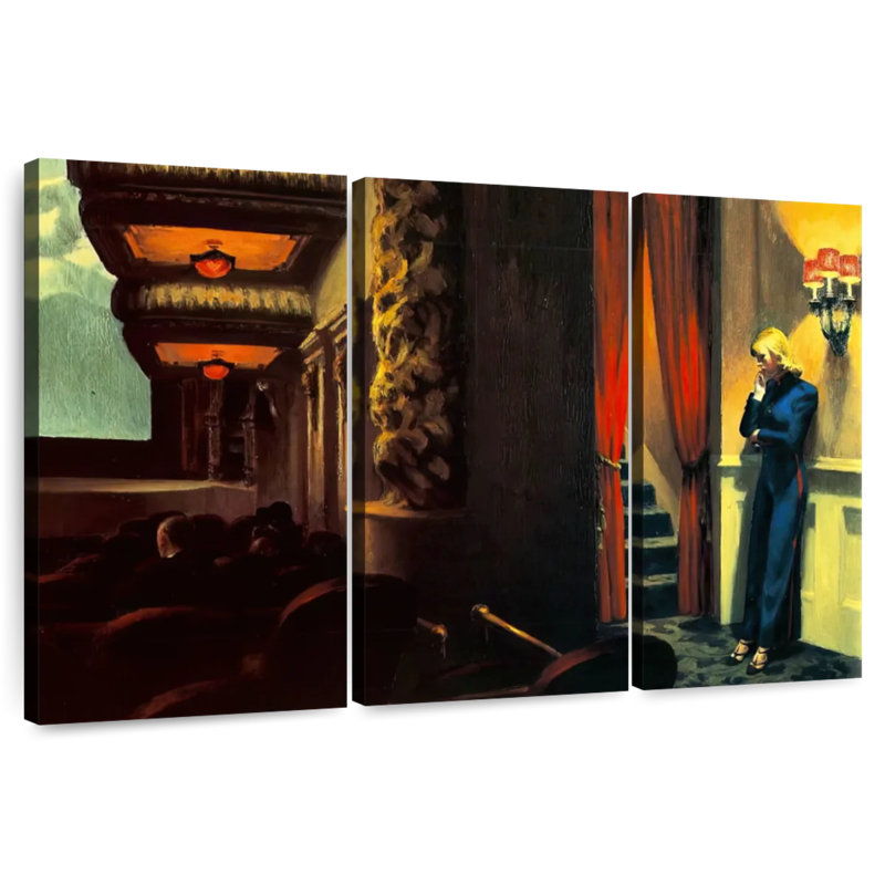 Leisha New York Movie, 32" H x 50" W