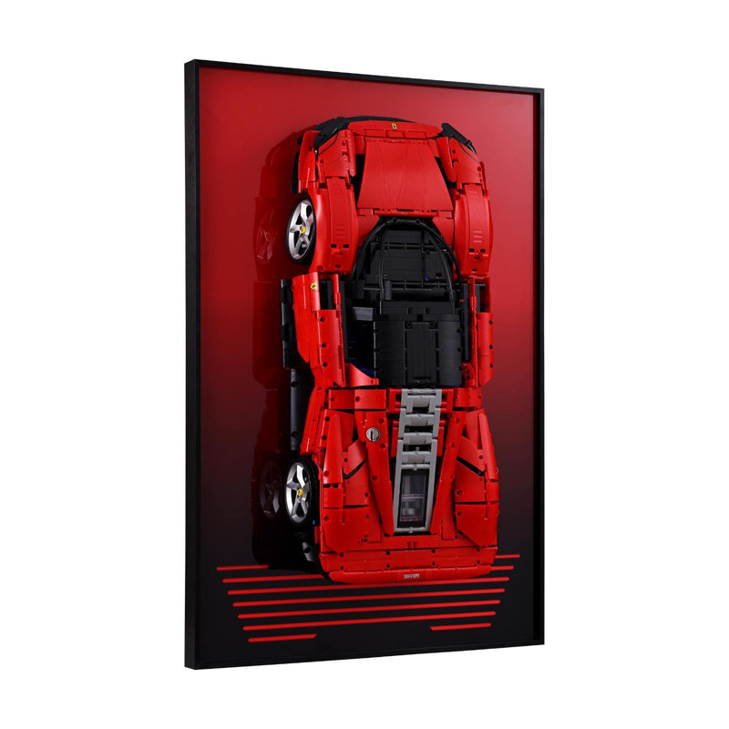 Cadre mural compatible avec Daytona SP3 de Ferrari - Présentoir en alliage d'aluminium à monter soi-même (20 x 30 po) 42143 [Cadre SEULEMENT]