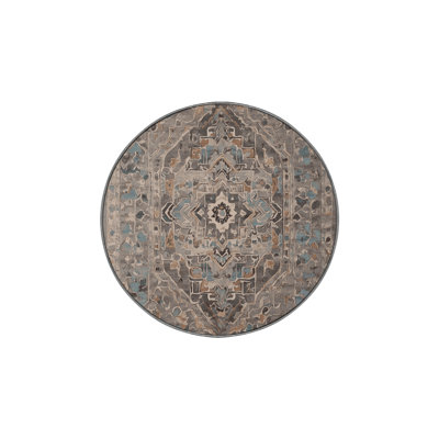 Machine Washable Gray Area Rug