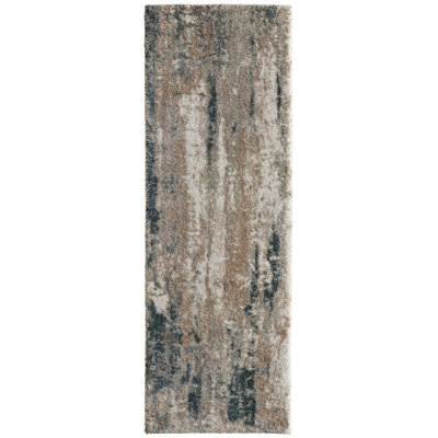 Richmond Modern Abstract Gray Area Rug