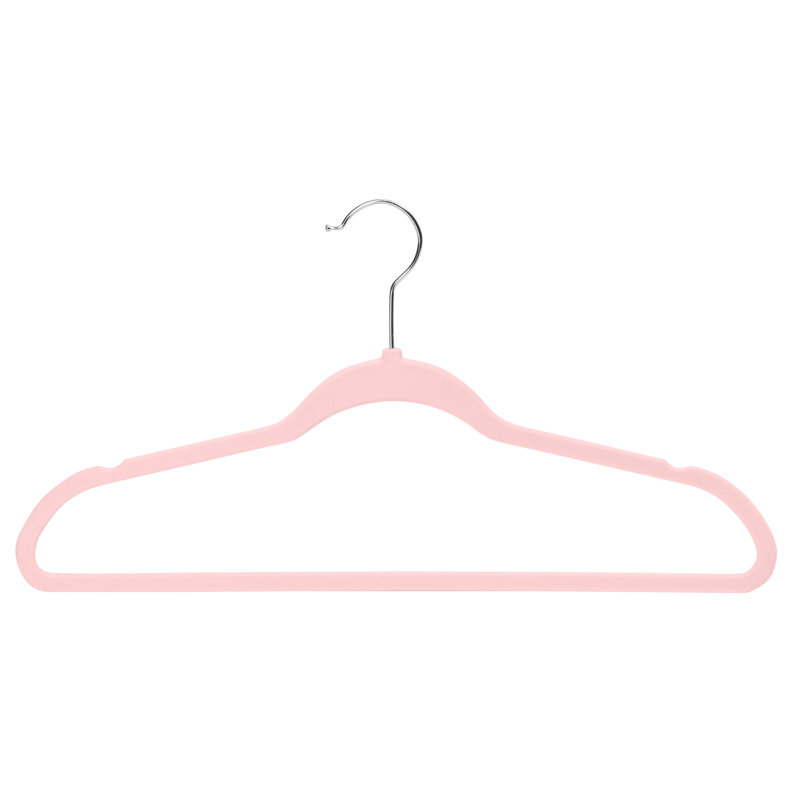 Non-Slip Standard Hanger, Pink