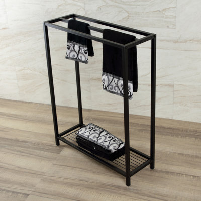 Kingston Brass Edenscape Freestanding 3-Bar Towel Rack