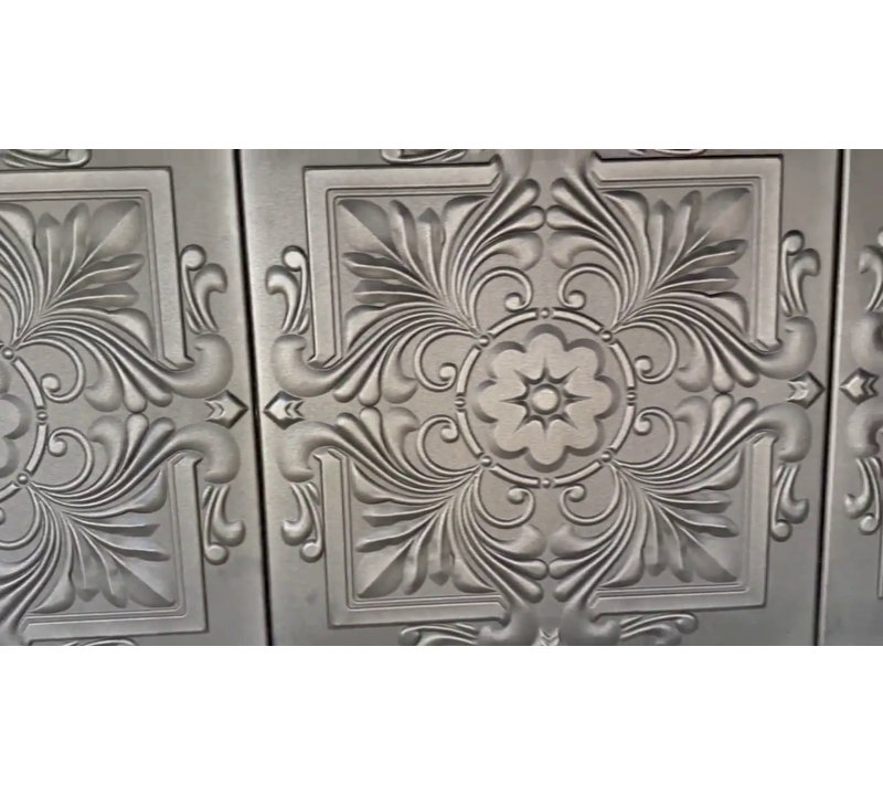 Victorian Antique Brass Polystyrene Glue-up Ceiling Tile Set