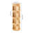 Shaliek H50.4" 4-Tier Floor Standing Rotating Bookshelf