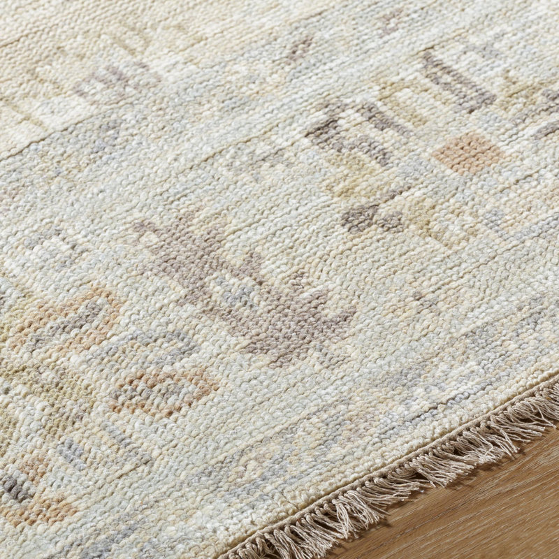 Rectangle Antalya Wool Area Rug, Rectangle 10' x 14'