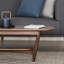 Table basse entièrement en bois de noyer noir-218453056