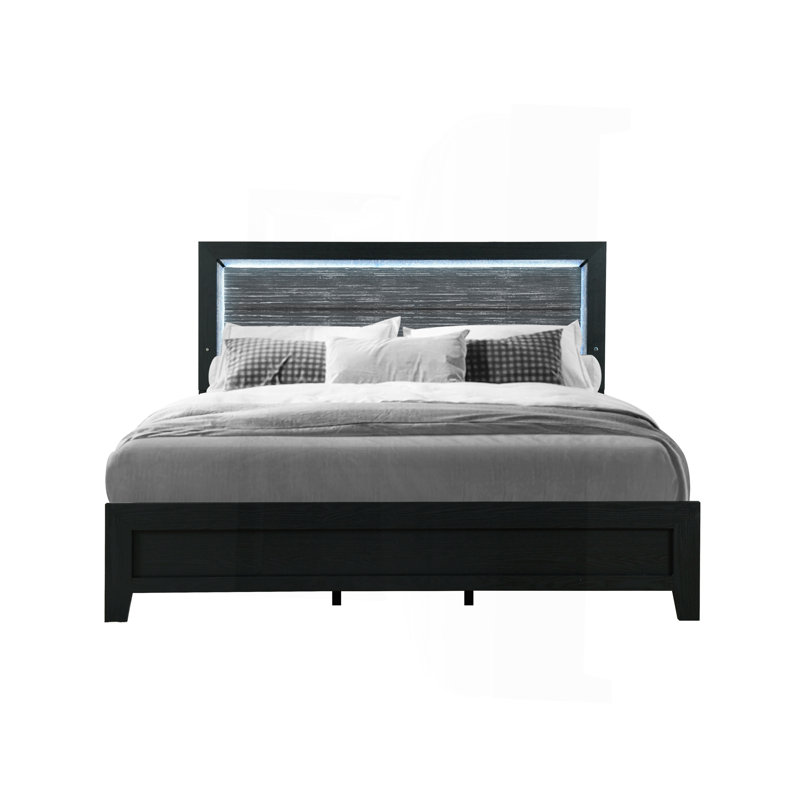 Carlos Black 5Pc King Bedroom Set