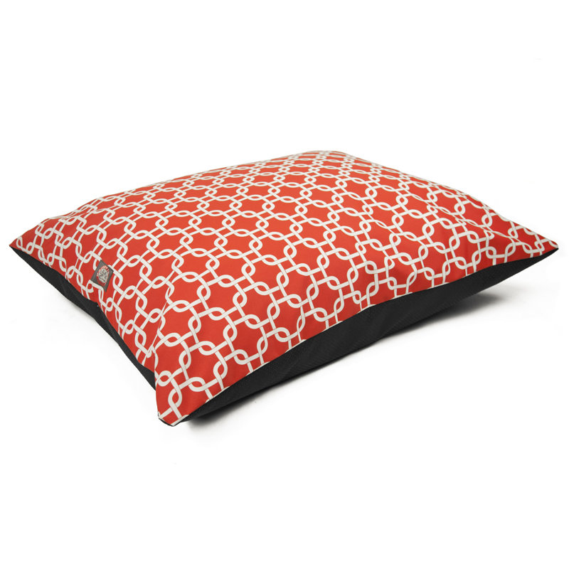Links Geometric Polyester Pet Bed