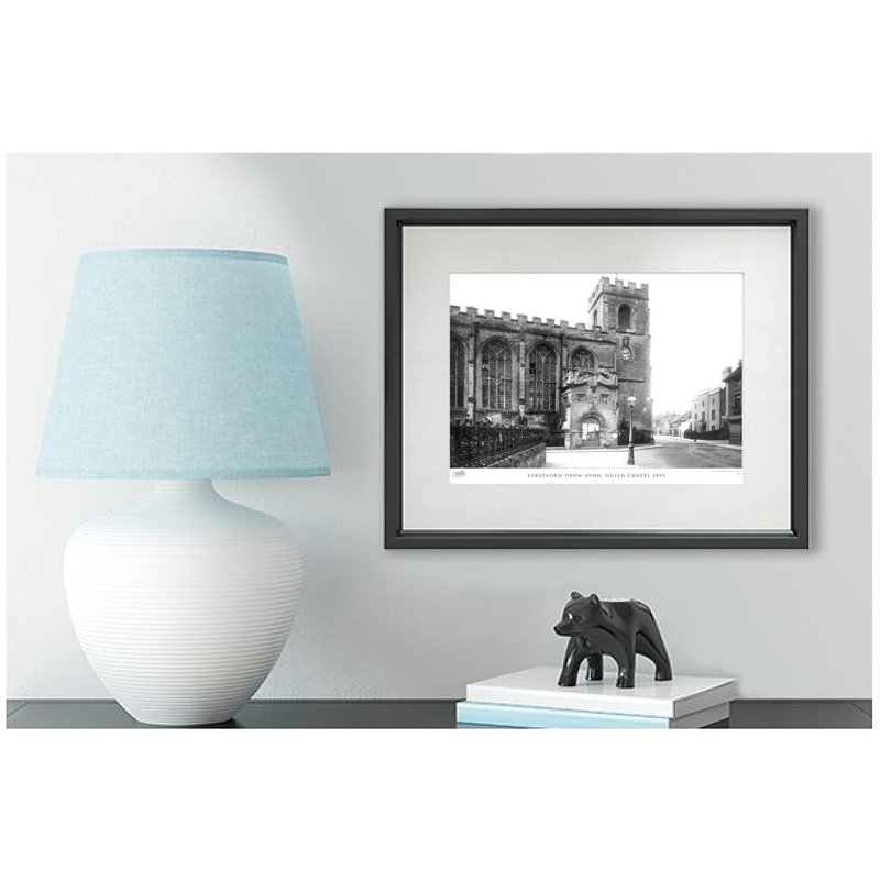 Stratford-upon-Avon, Guild Chapel 1892 by Francis Frith - Single Picture Frame Print, 45cm H x 60cm W x 2.3cm D