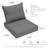 Outdoor 5.7'' Seat/Back Cushion-448466846