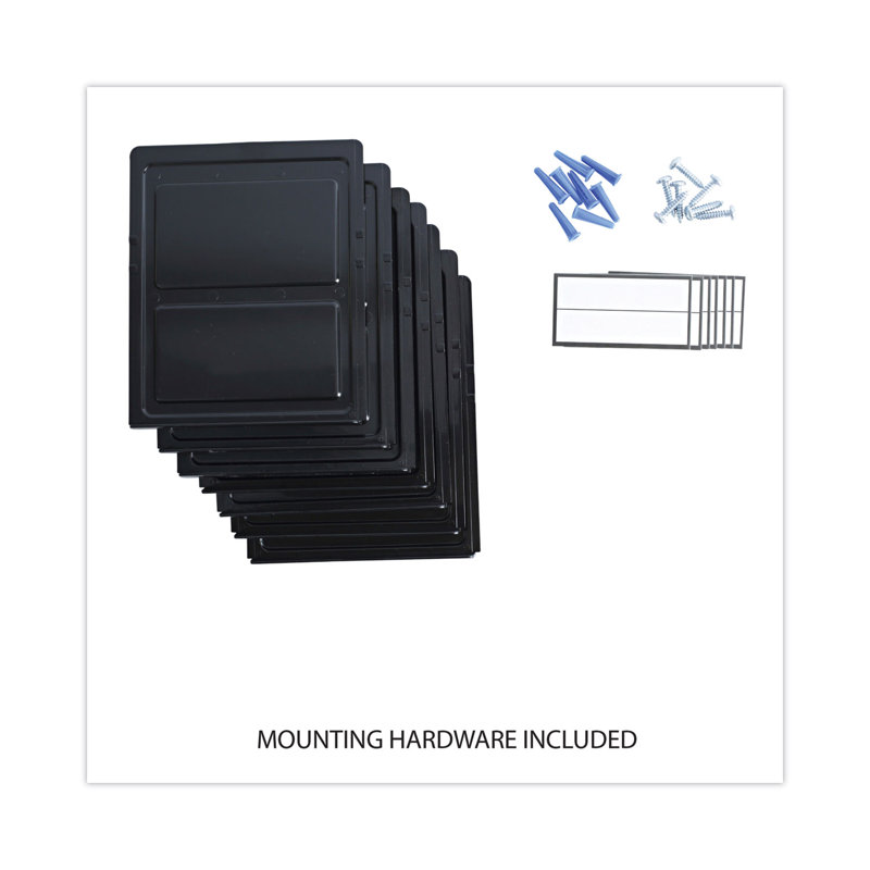 Universal Plastic Hanging Files Open