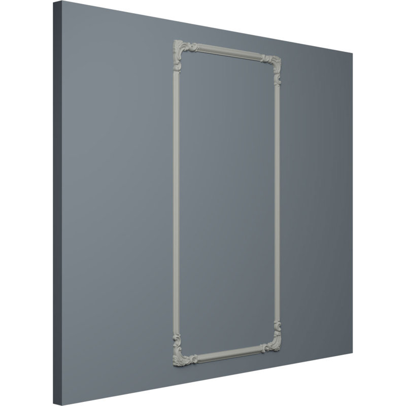 Ensemble de moulures Ashford (panneau simple), L 24 po x H 48 po, Simple