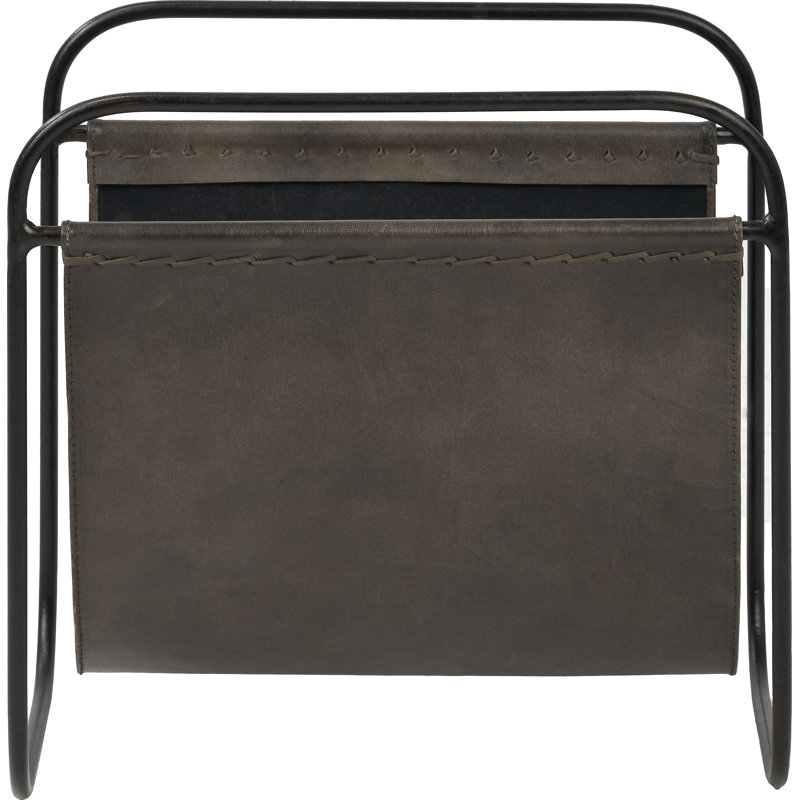 Free Standing Magazine Rack, Peppercorn
