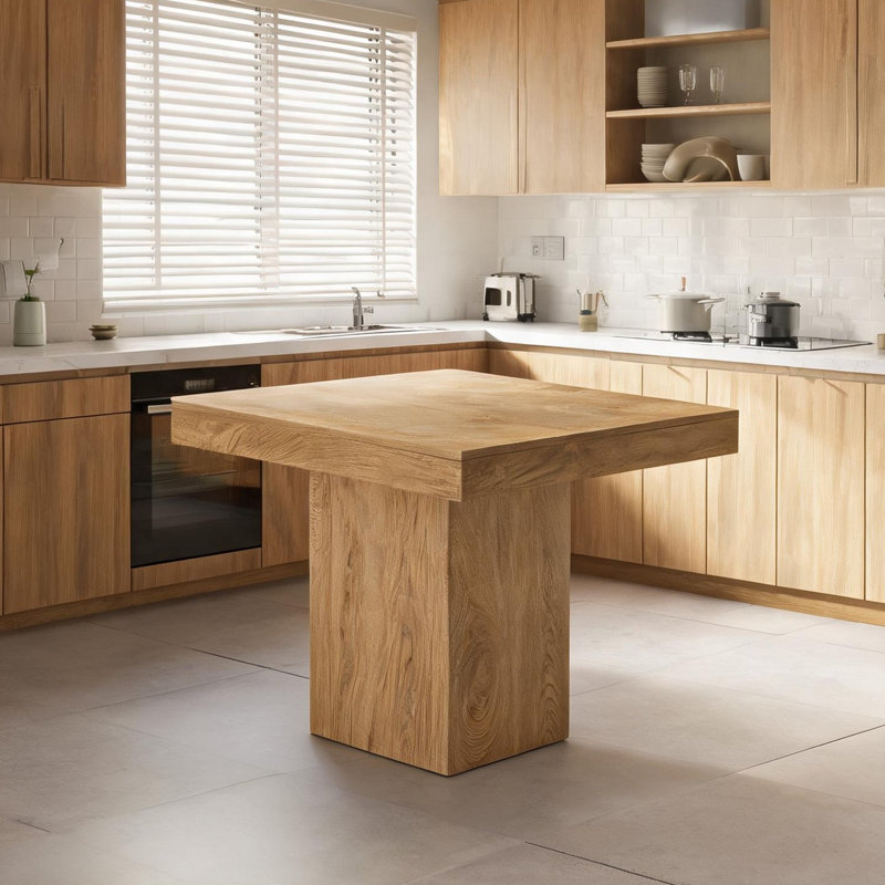 with Steel Base Dining Table