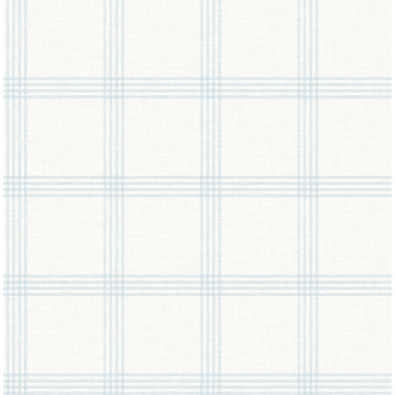 Reavis Plaid Roll, Light Blue